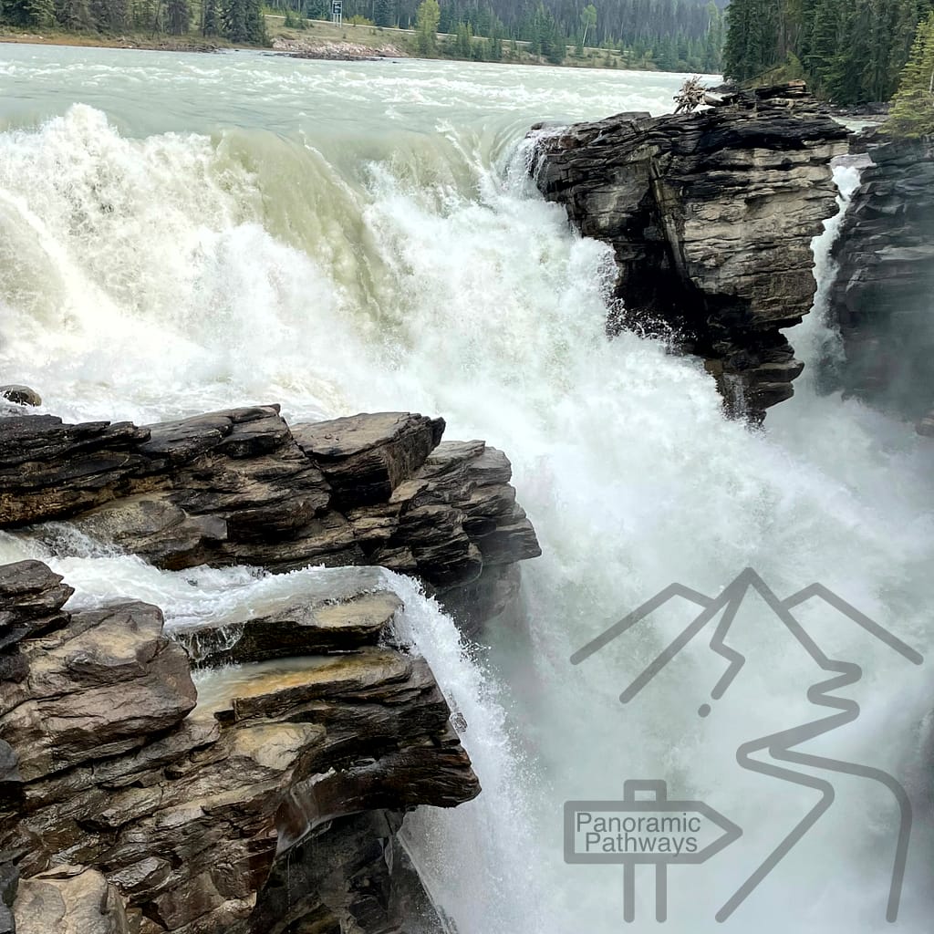 Athabasca Falls Icefields Parkway Jasper National Park