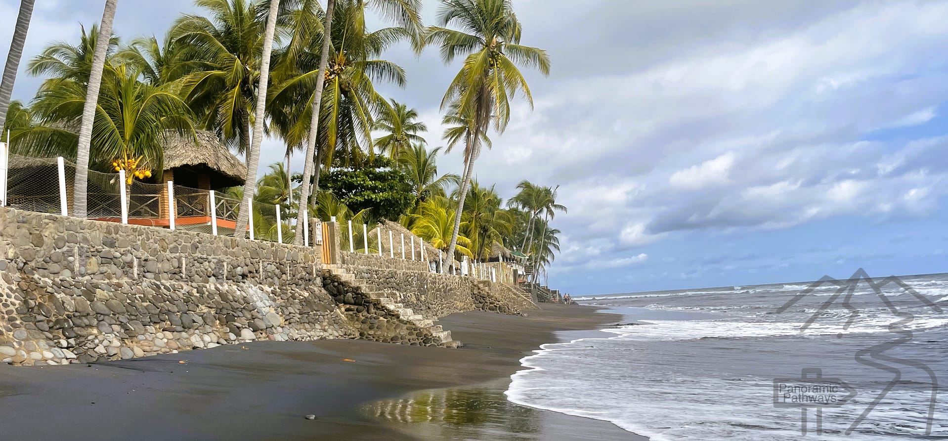 Black Sand Beach, El Zonte, San Salvador