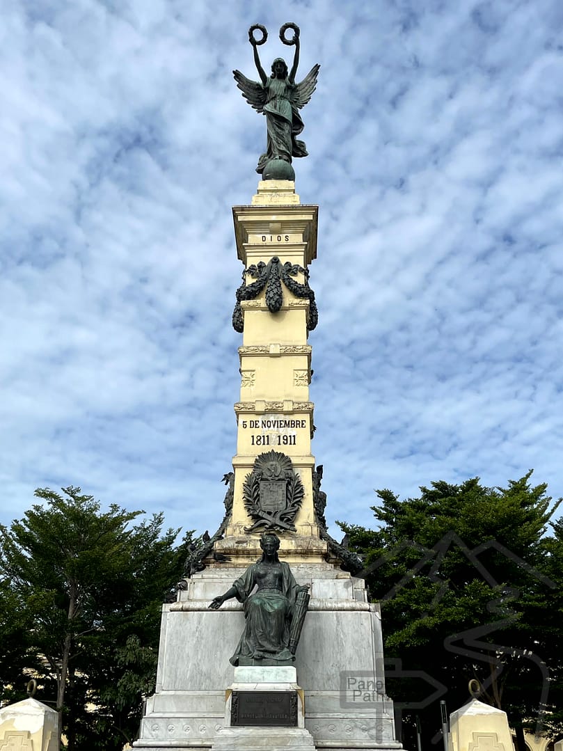 1811-1911 Independence Statue Angel of Liberty San Salvador