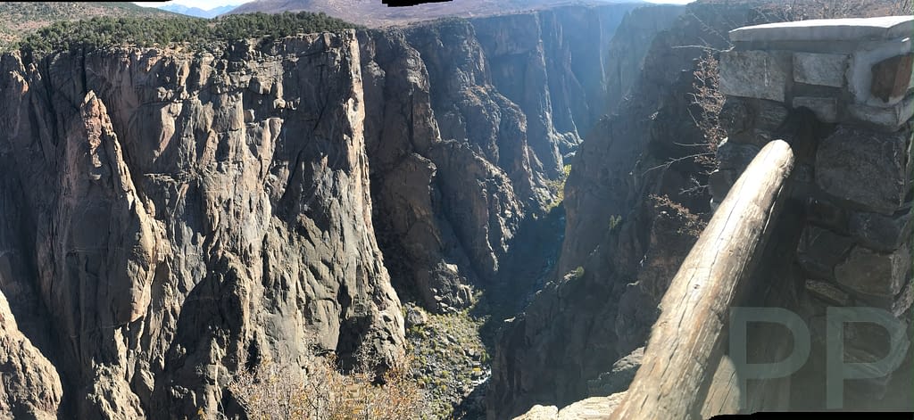 Chasm View, Cliffs, South Rim, Black Canyon, CO
