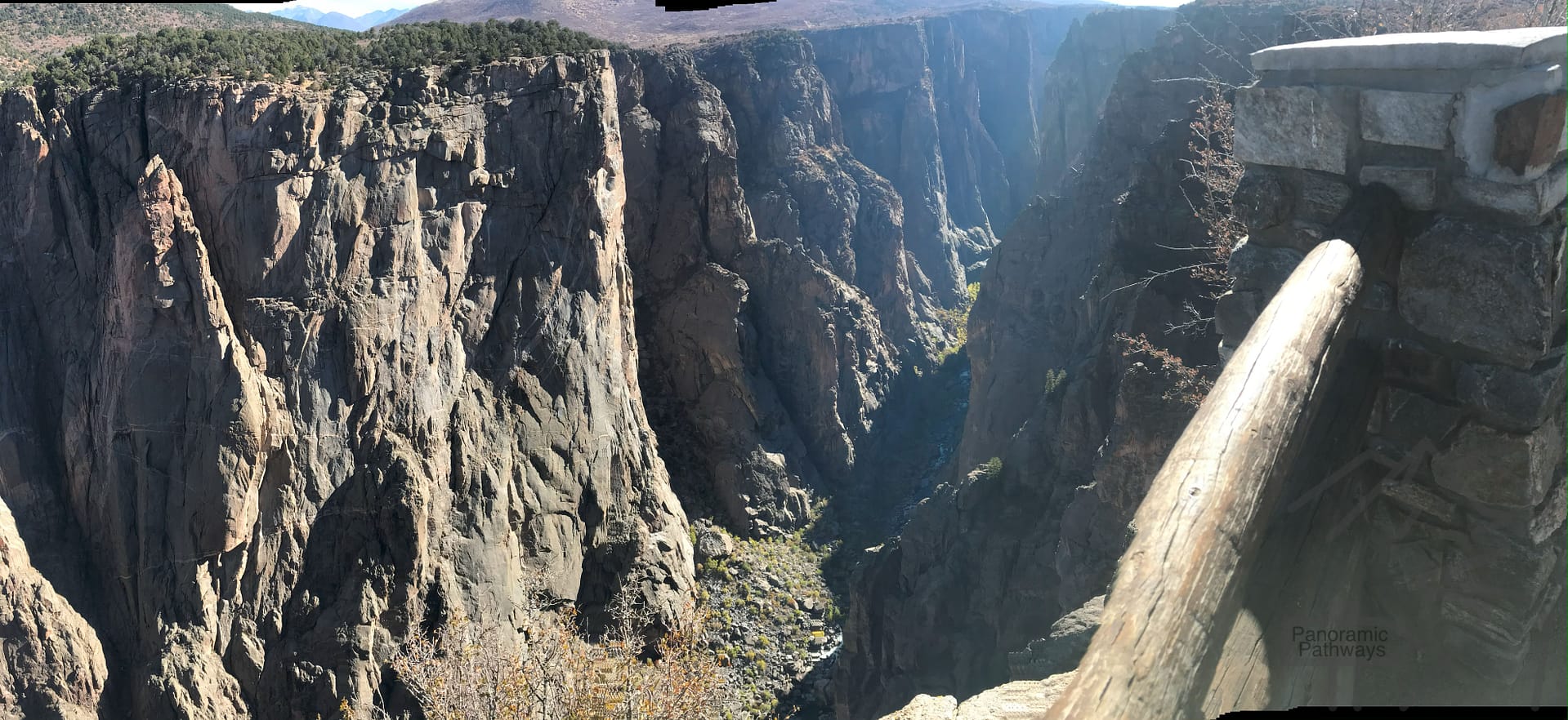 Chasm View, Cliffs, South Rim, Black Canyon, CO