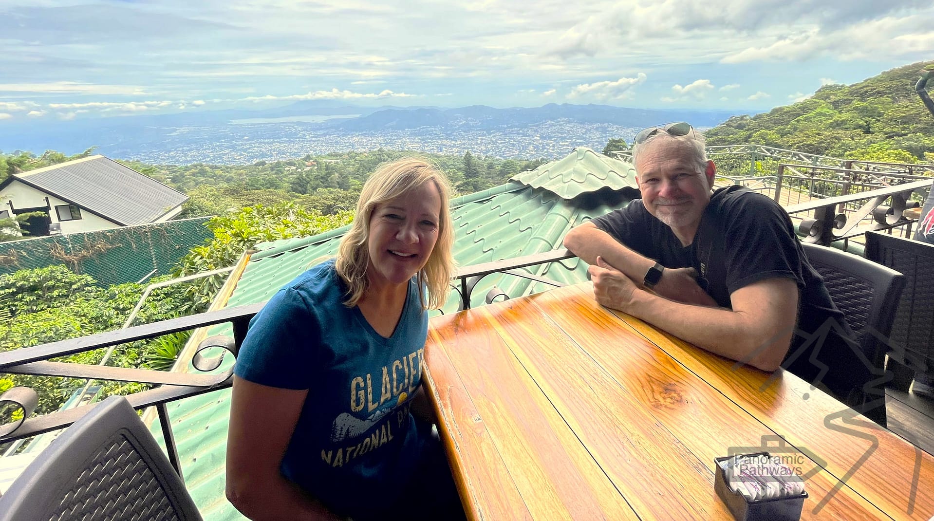 Outdoor dining at Hacienda San Cristobal 