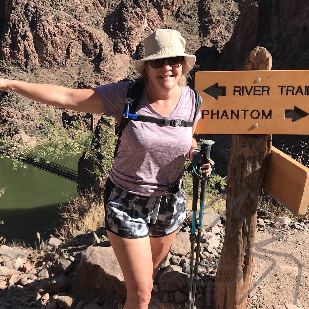 Hiking Gear, Tips, Poles, Black Diamond Brand, Grand Canyon, Phantom Ranch, Arizona