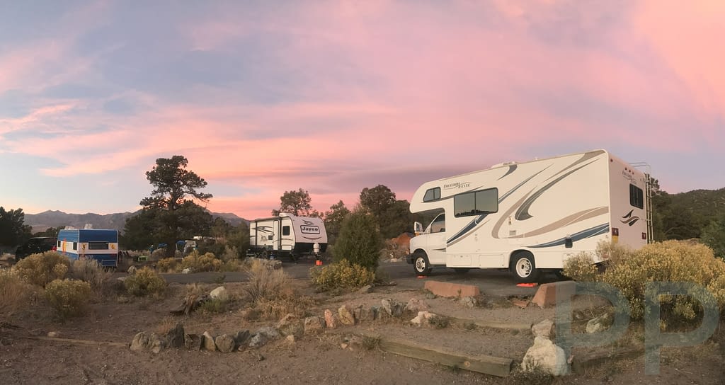 Piñon Flats Campground, Great Sand Dunes National Park, Colorado