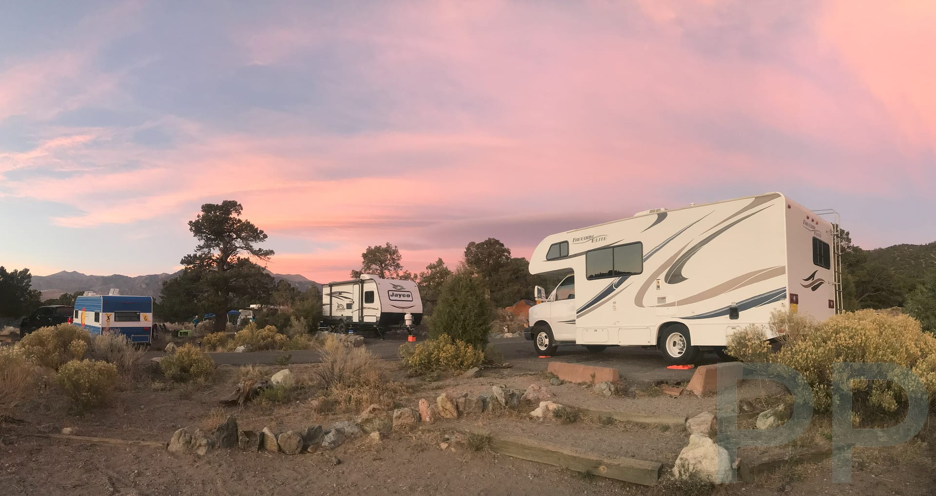Pi&ntilde;on Flats Campground, Great Sand Dunes National Park, Colorado