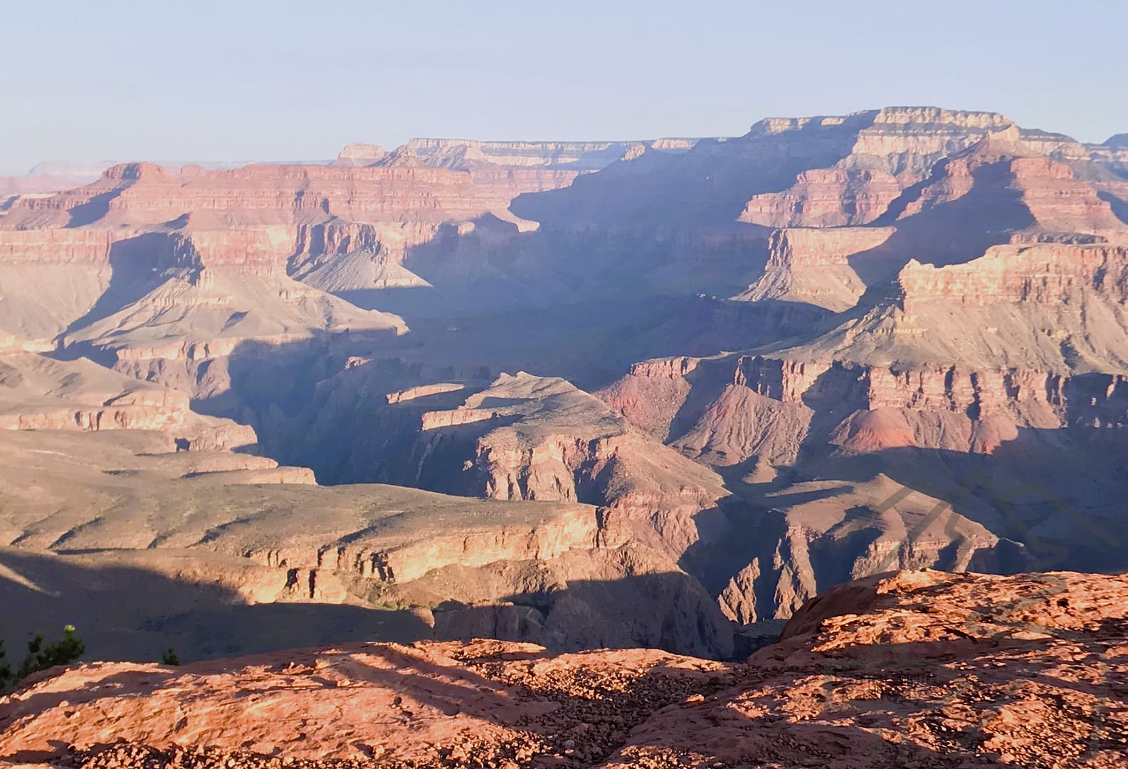 View, Cedar Ridge, South Kaibab Trail, Grand Canyon, Arizona