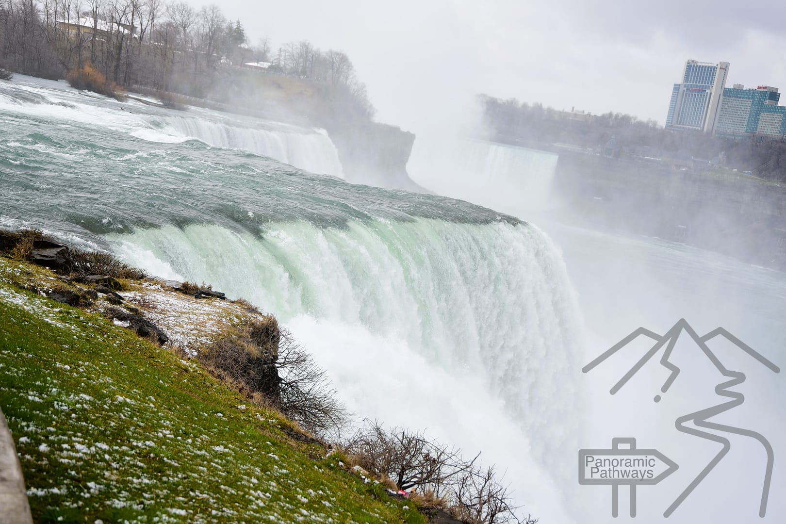 Top of American Falls, Goat Island Niagara Falls, New York