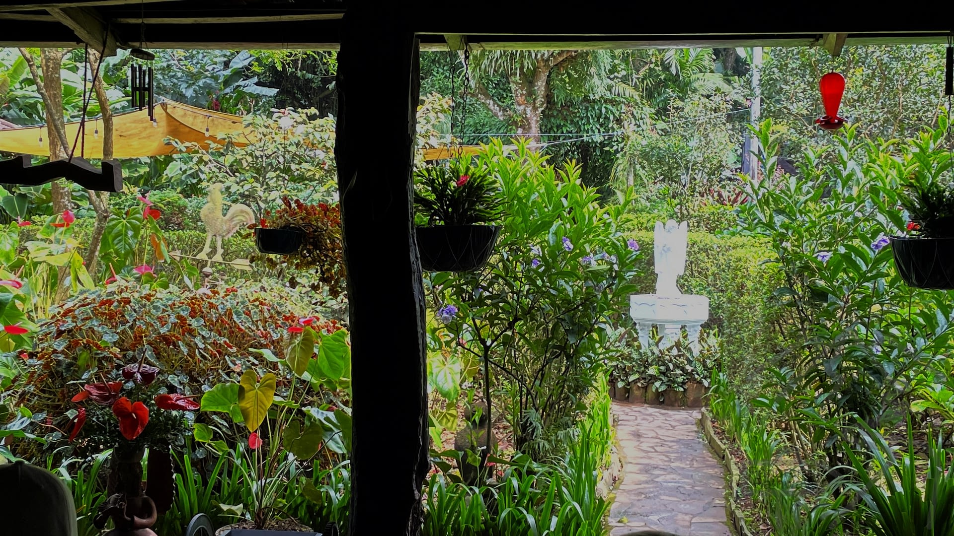 Garden View El Jardin de Celeste Lunch Dinner Steak Apaneca Ahuachapan