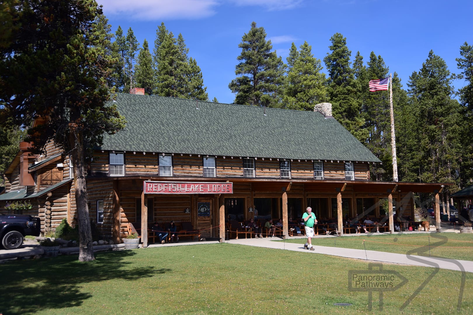 Redfish Lake Lodge, Sawtooth Mountains, Idaho