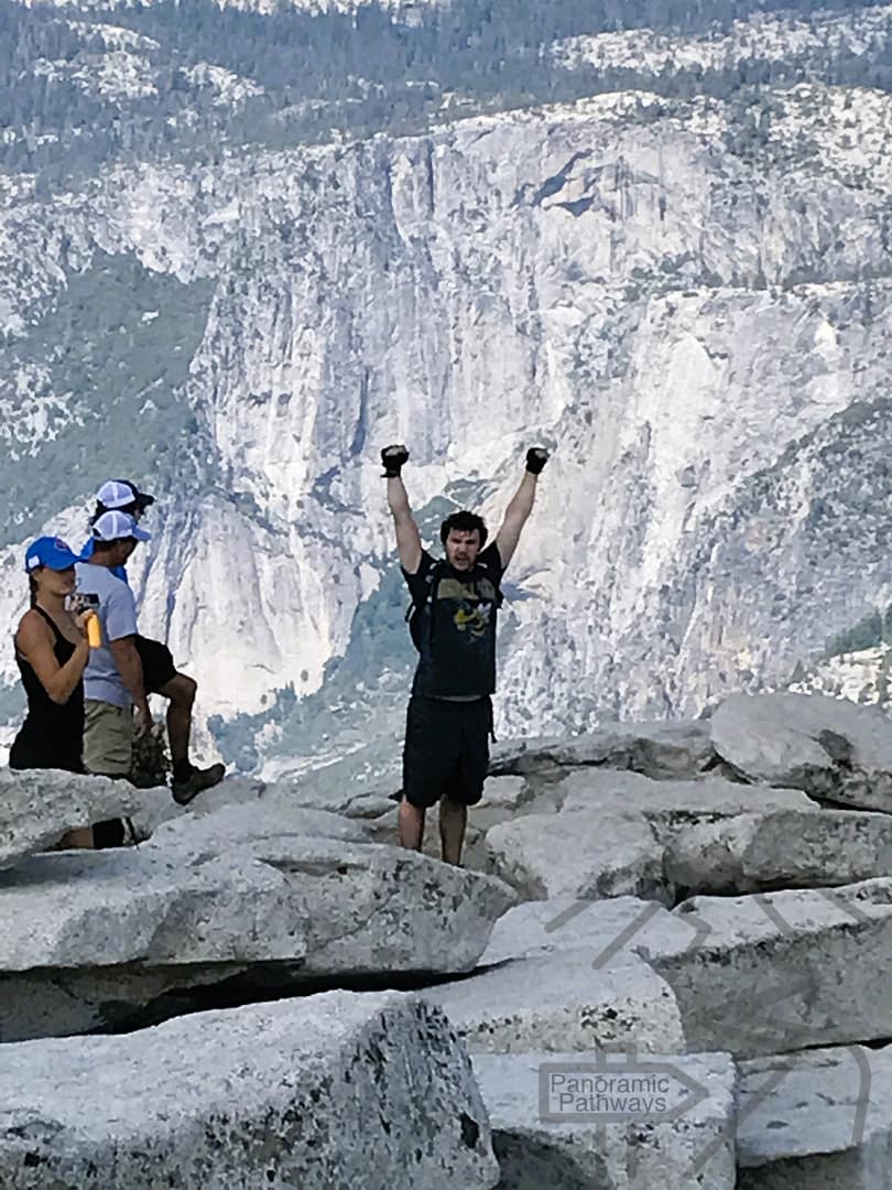 Hiking tips, gear, how to hike, rewards of hiking, Half Dome, Yosemite National Park, California