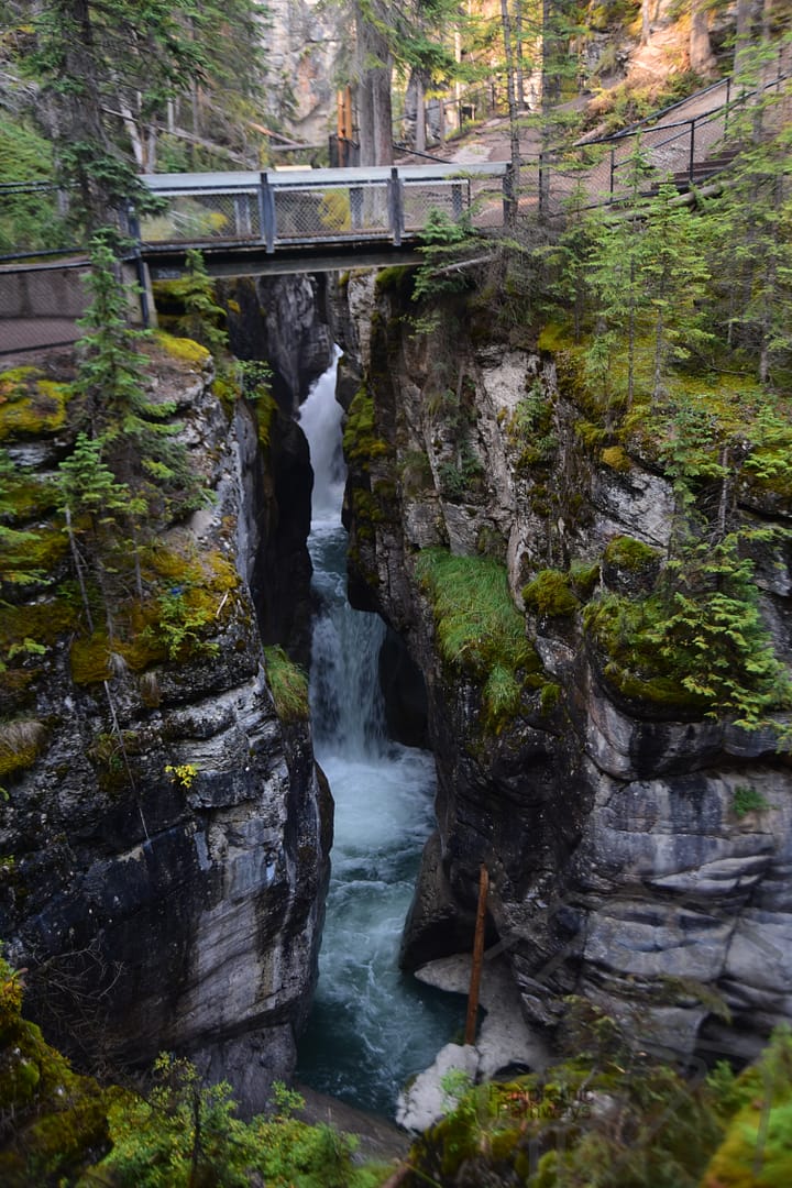 Maligne Canyon Jasper National Park Alberta CA