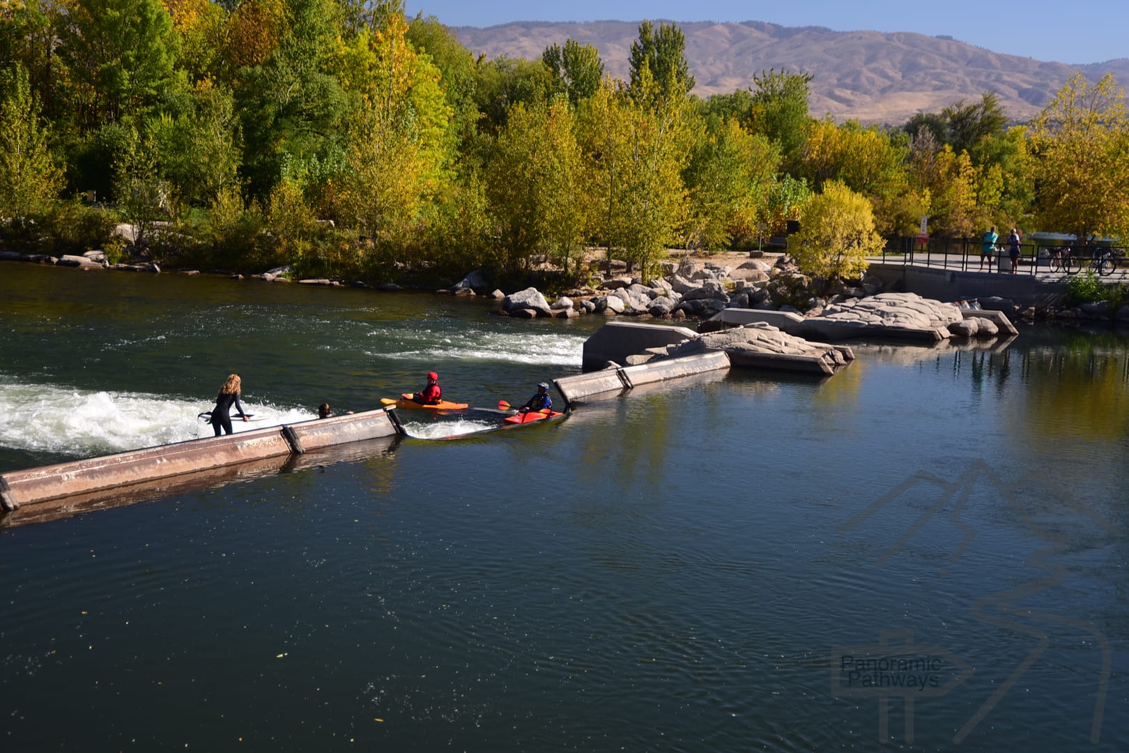 Boise Whitewater Park, Greenbelt, Garden City, Idaho