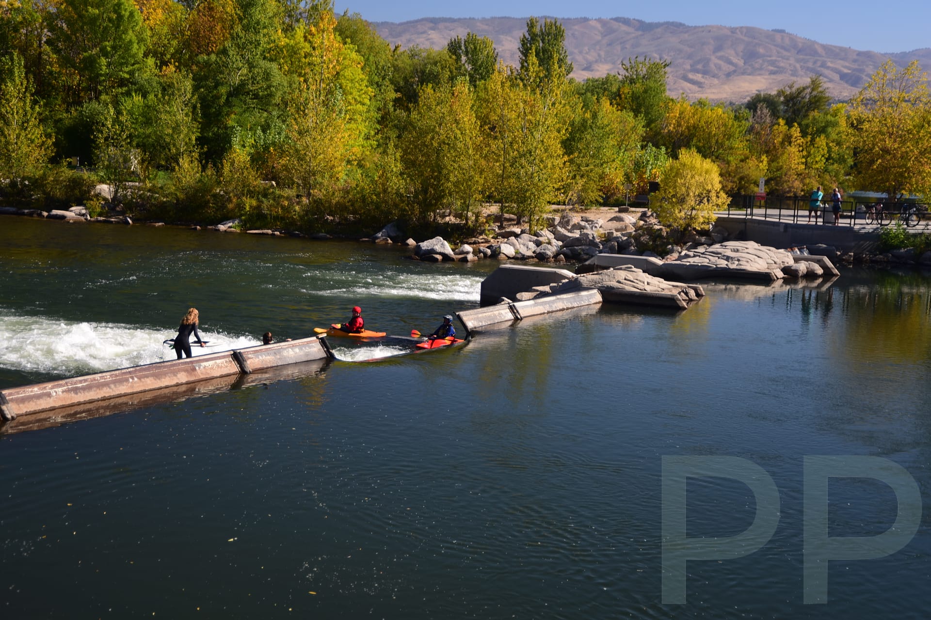 Boise Whitewater Park, Greenbelt, Garden City, Idaho