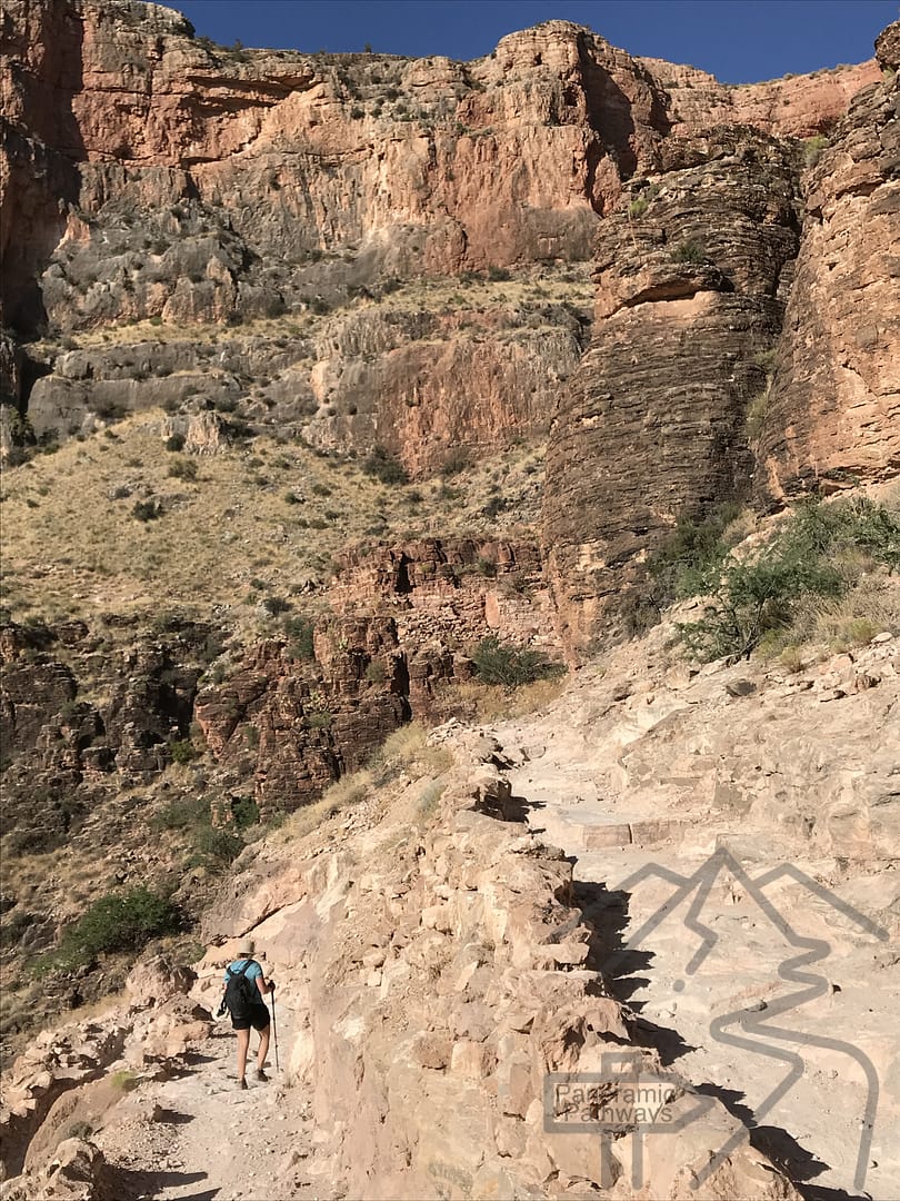 Switchbacks, South Kaibab Trail, South Rim, Grand Canyon