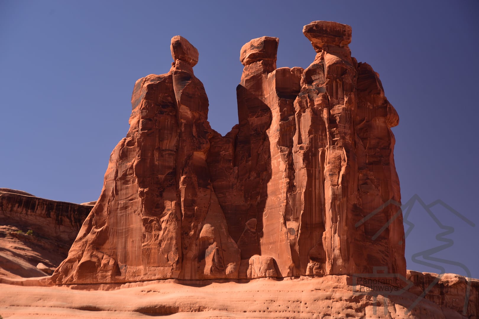 The Three Gossips, Arches National Park, Utah, USA