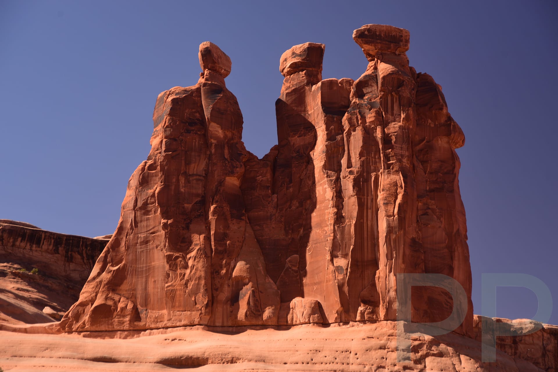 The Three Gossips, Arches National Park, Utah, USA