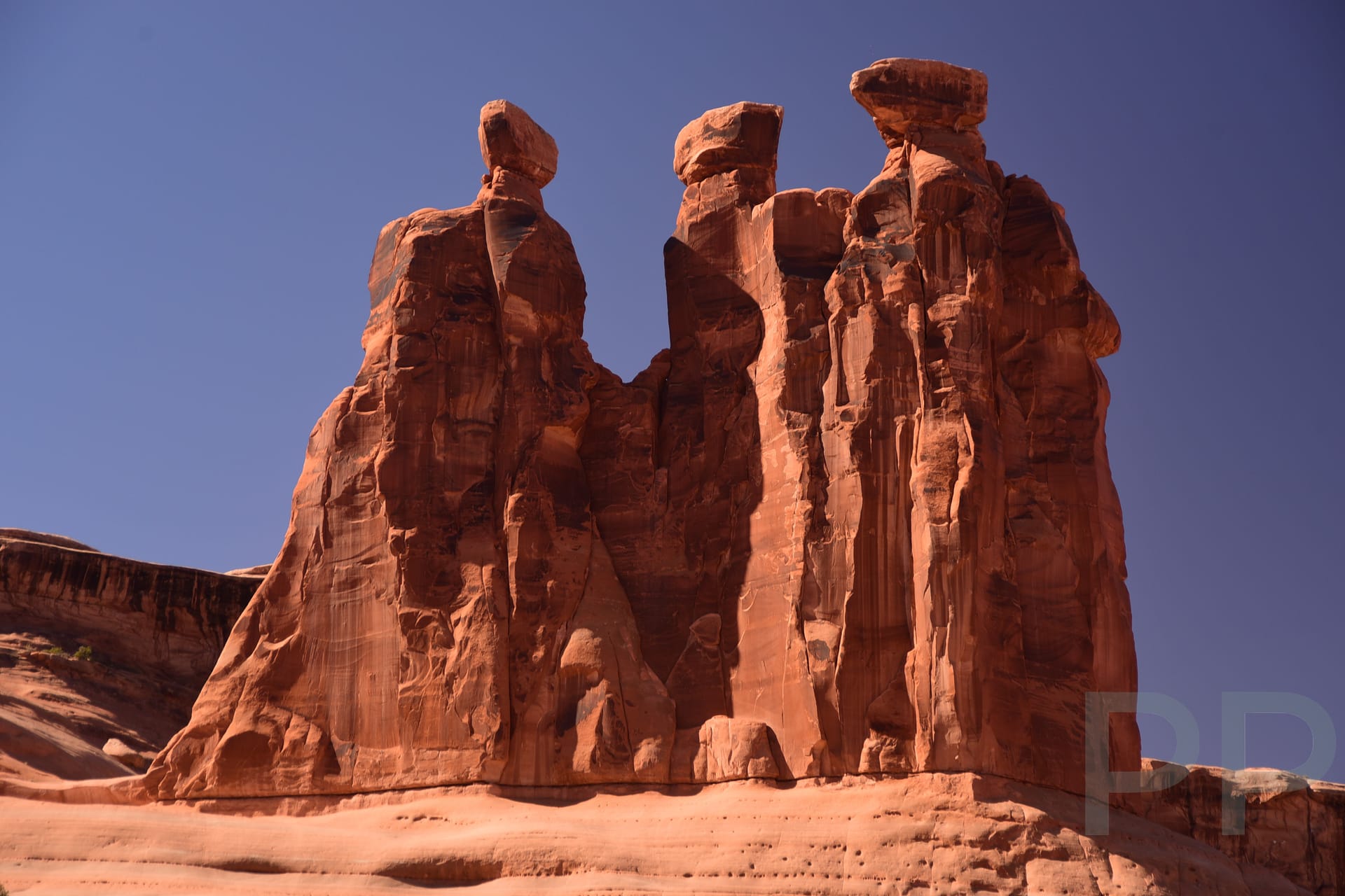 The Three Gossips, Arches National Park, Utah, USA