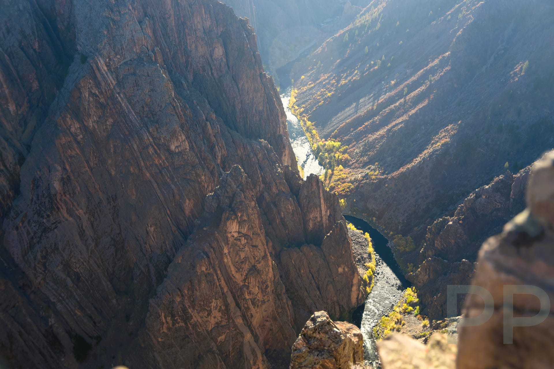 Pulpit Rock View, Gunnison River, Black Canyon of the Gunnison National Park, Colorado