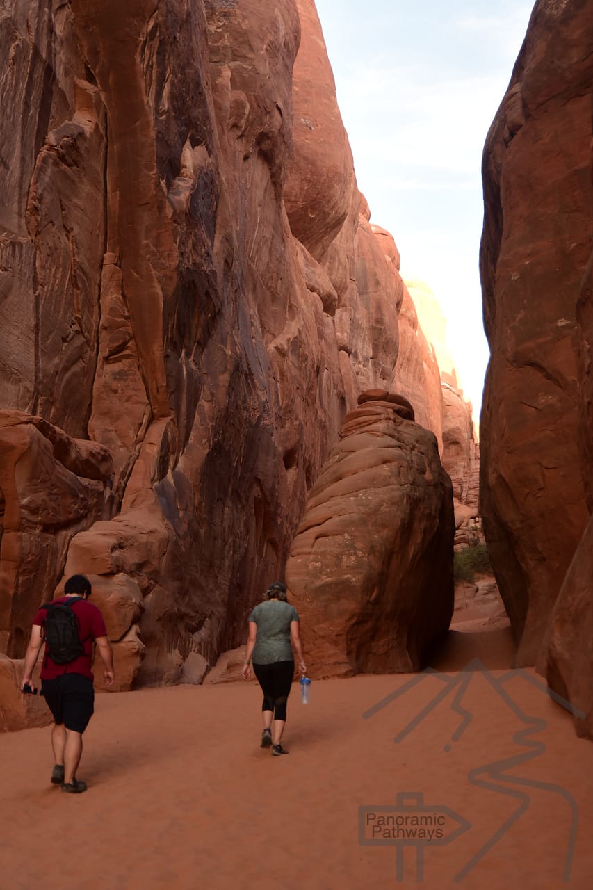 Trail to Sand Dune Arch