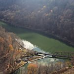 View from Hawks Nest State Park, near New River Gorge