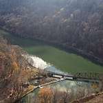 View from Hawks Nest State Park, near New River Gorge