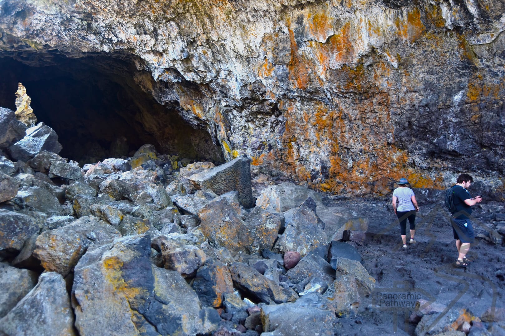 Indian Tunnel Entrance, Craters of the Moon National Monument Idaho