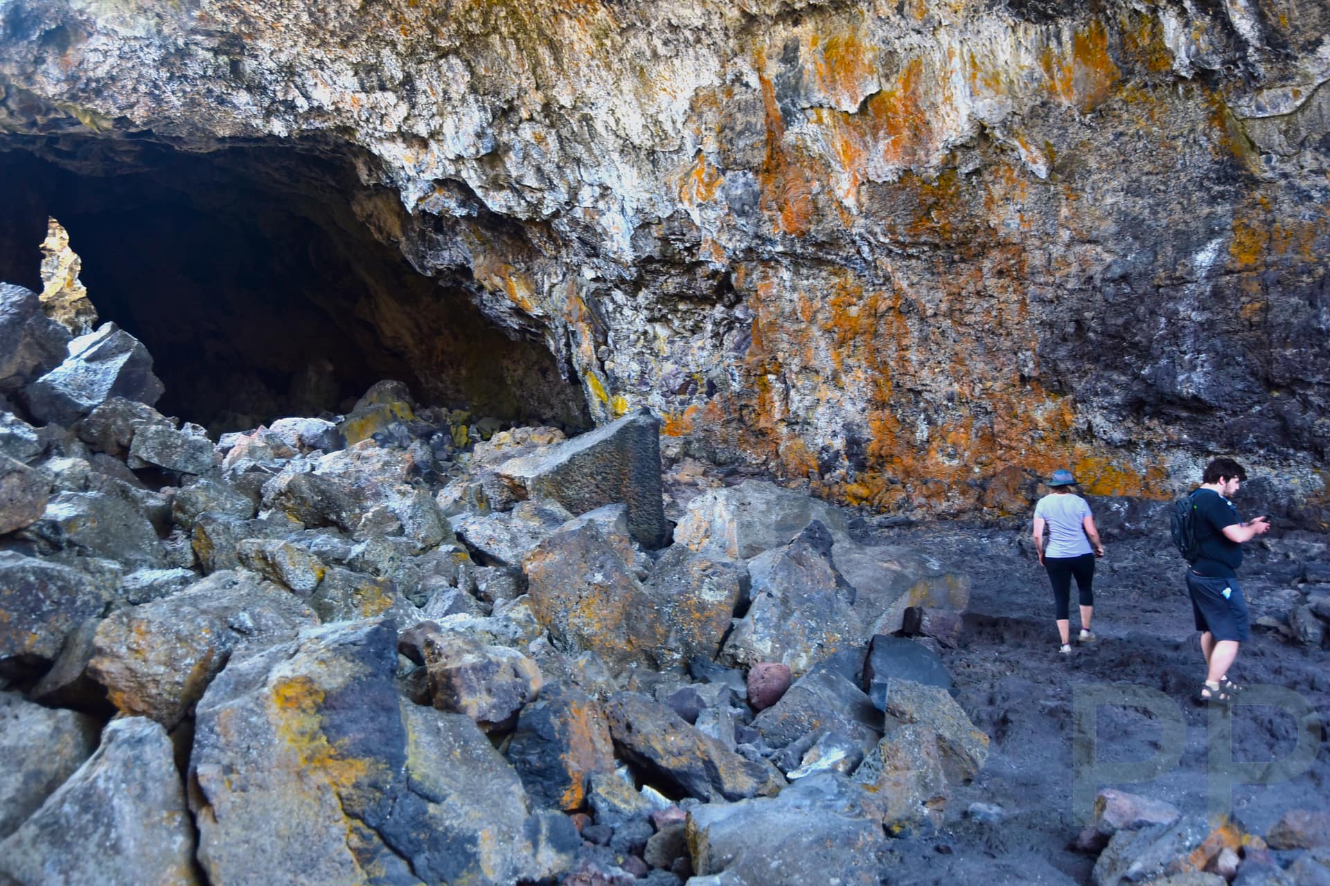 Indian Tunnel Entrance, Craters of the Moon National Monument Idaho
