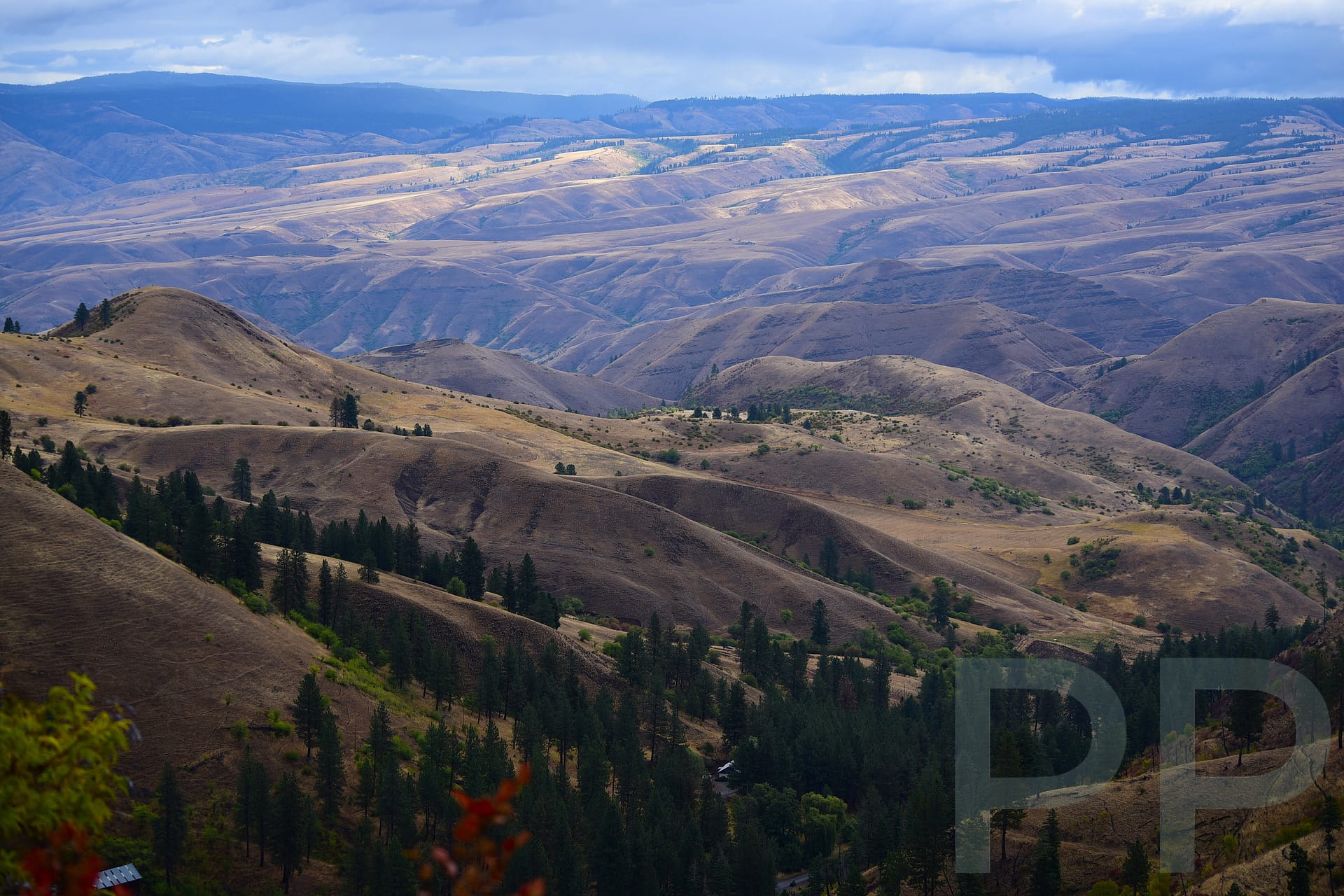 Drive to Pittsburgh Landing, Hell's Canyon, Idaho