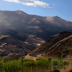 US Hwy 95 scenic view - "River of No Return" Canyon, Idaho