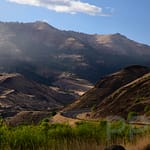 US Hwy 95 scenic view - "River of No Return" Canyon, Idaho