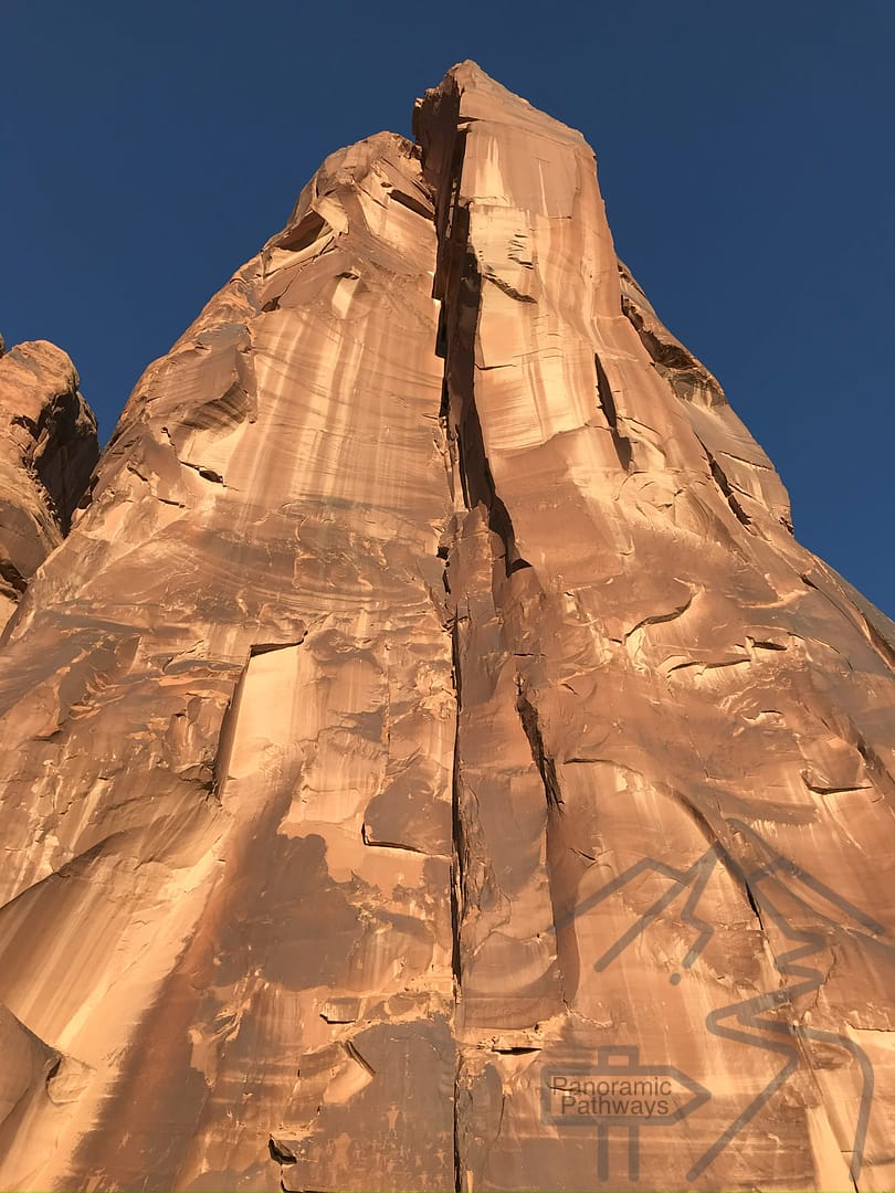 Sheer Rock Walls along Potash RD, Moab, UT