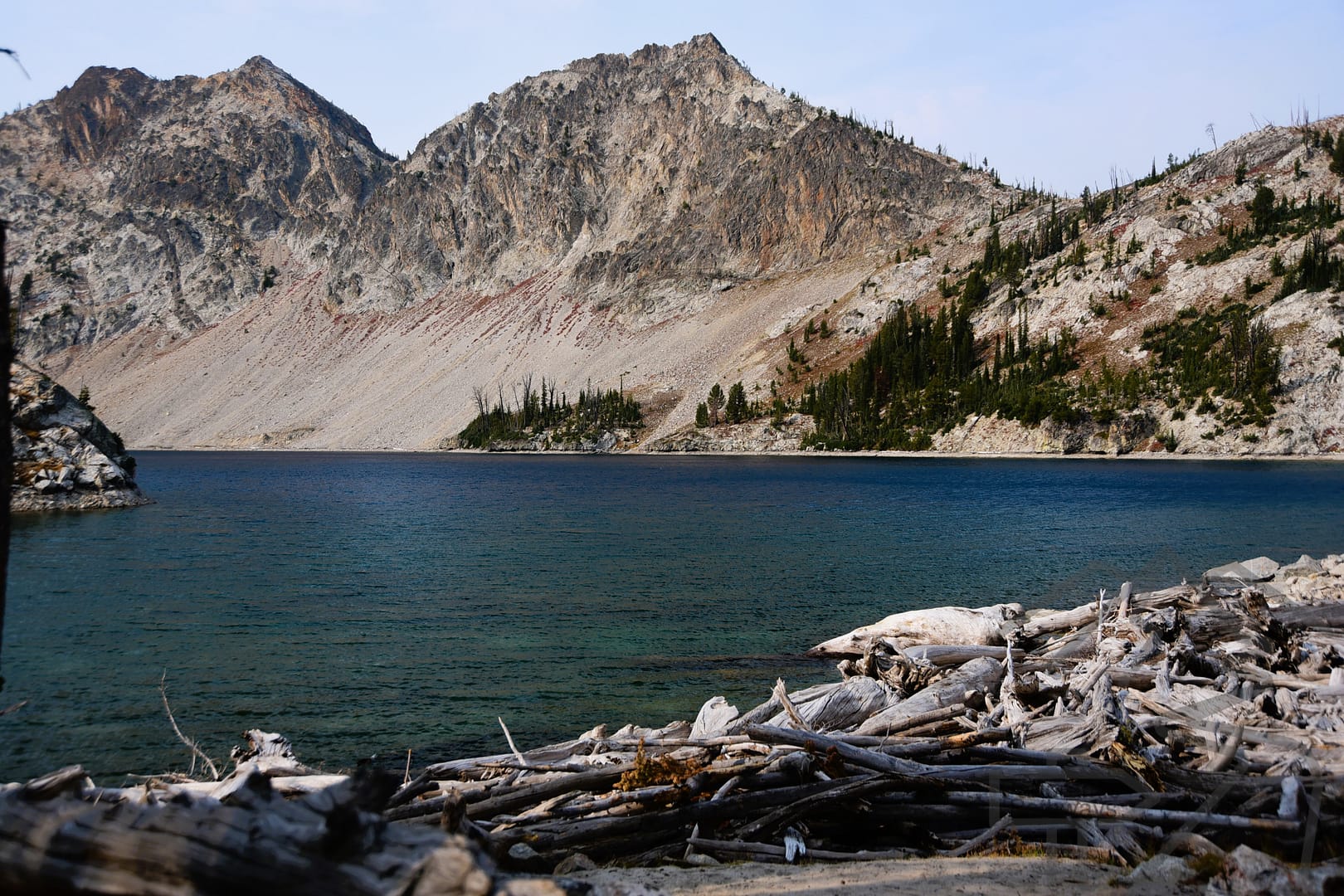 Sawtooth Mountains, Iron Creek to Sawtooth Lake Trail, Hiking, Idaho