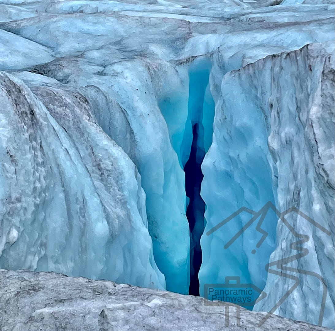 Crevasse Ice Walks Athabasca Glacier Icefields Parkway Jasper National Park Alberta