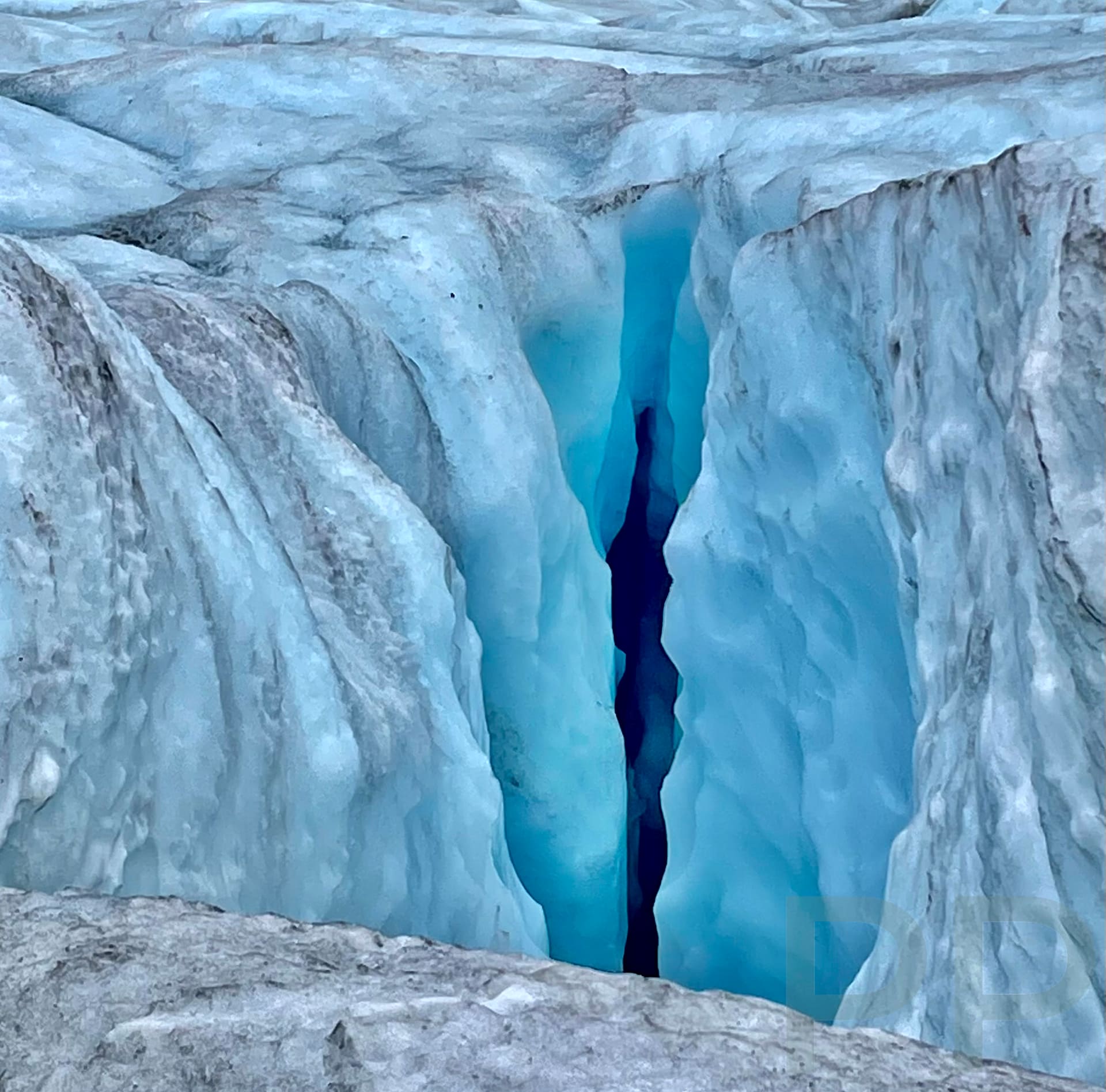 Crevasse Ice Walks Athabasca Glacier Icefields Parkway Jasper National Park Alberta