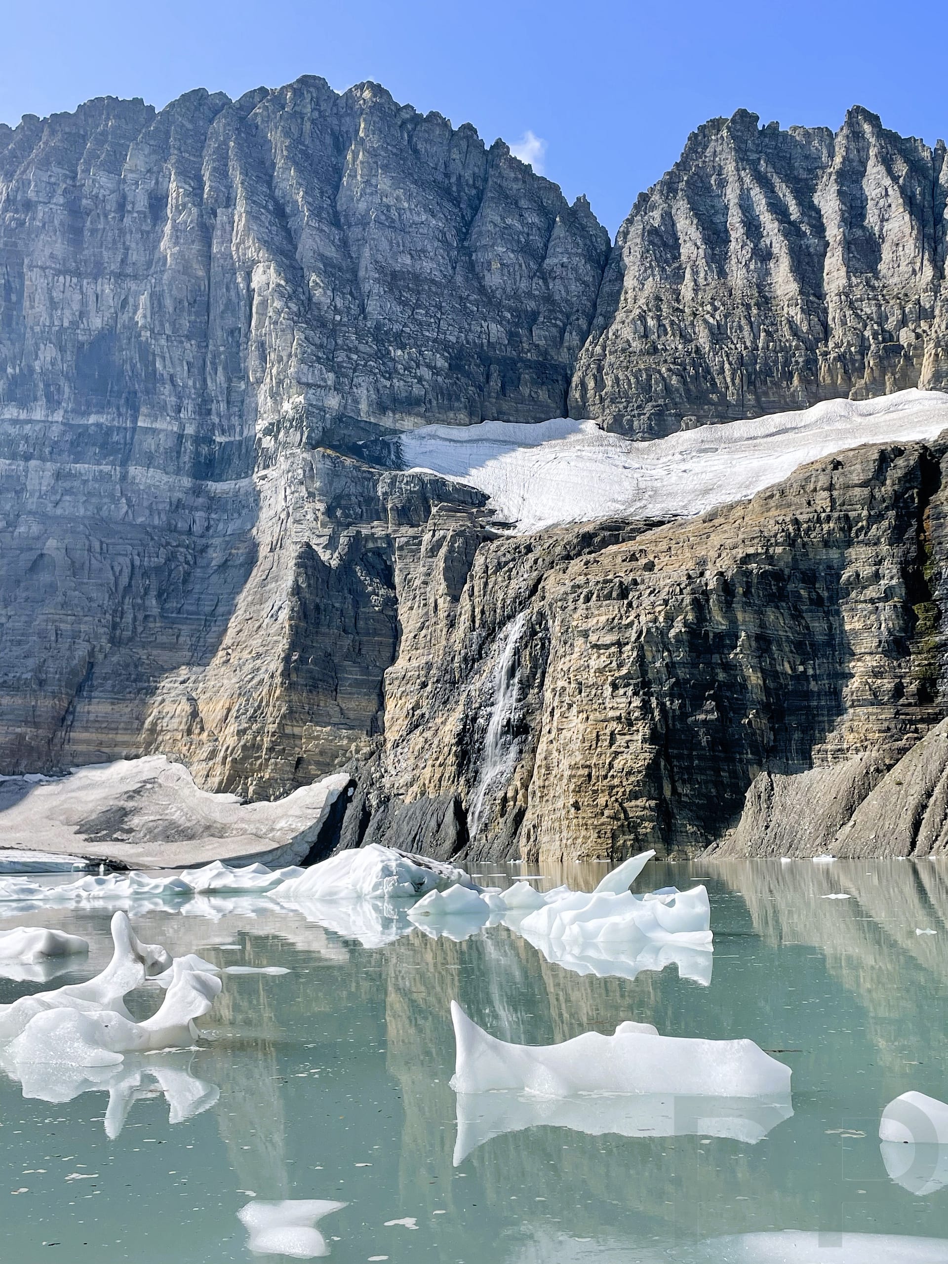 Grinnell Glacier, Hiking, Ice Formations, Pool, Grandeur, Picnic, Glacier National Park