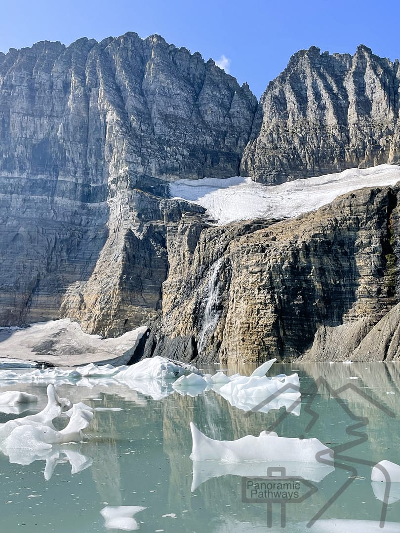 Grinnell Glacier, Hiking, Ice Formations, Pool, Grandeur, Picnic, Glacier National Park