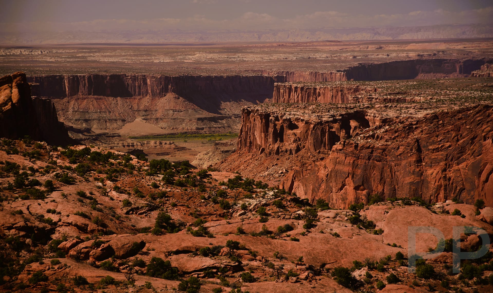 View from Whale Rock, Island in the Sky, Canyonlands, Utah