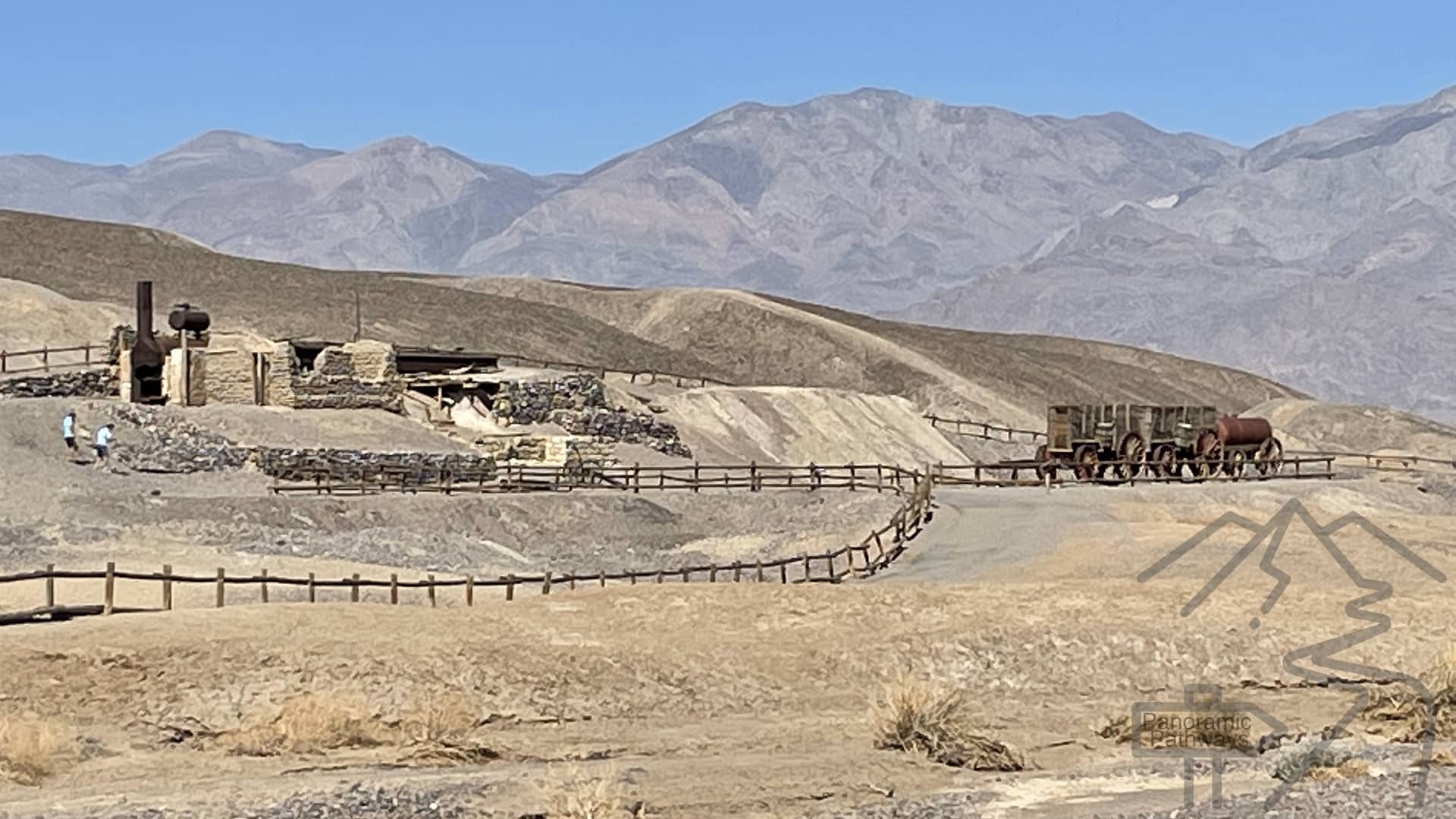 Harmony Borax Works Interpretive Trail, Death Valley