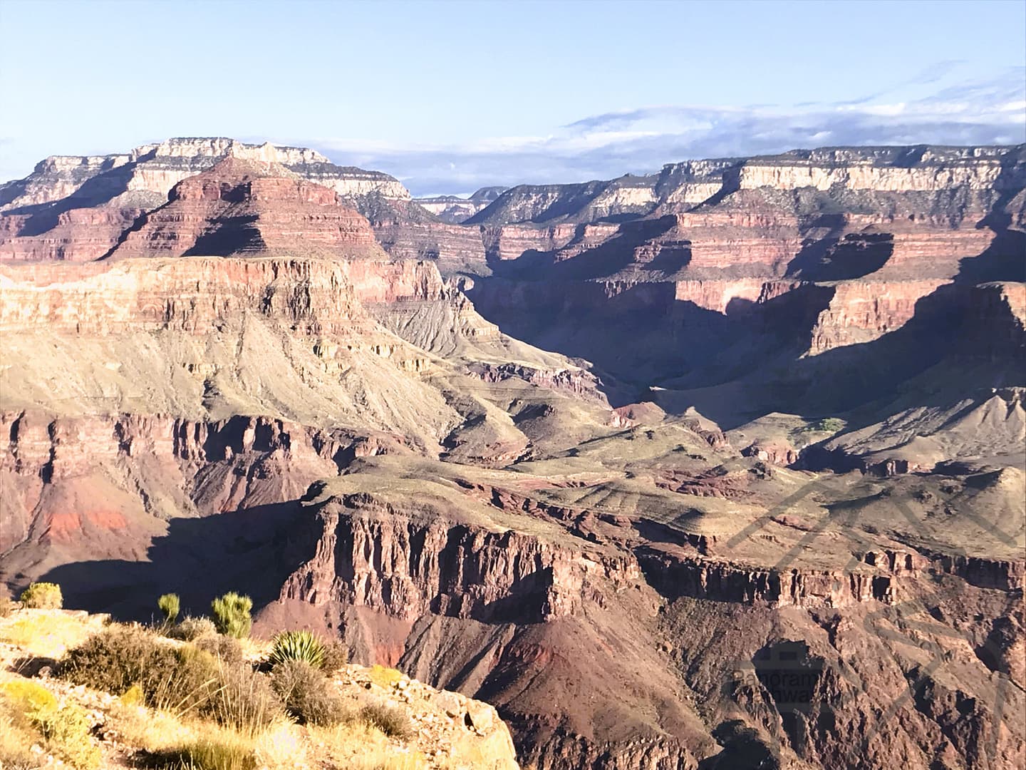 View, Skeleton Point, South Kaibab Trail, South Rim, Grand Canyon, Arizona