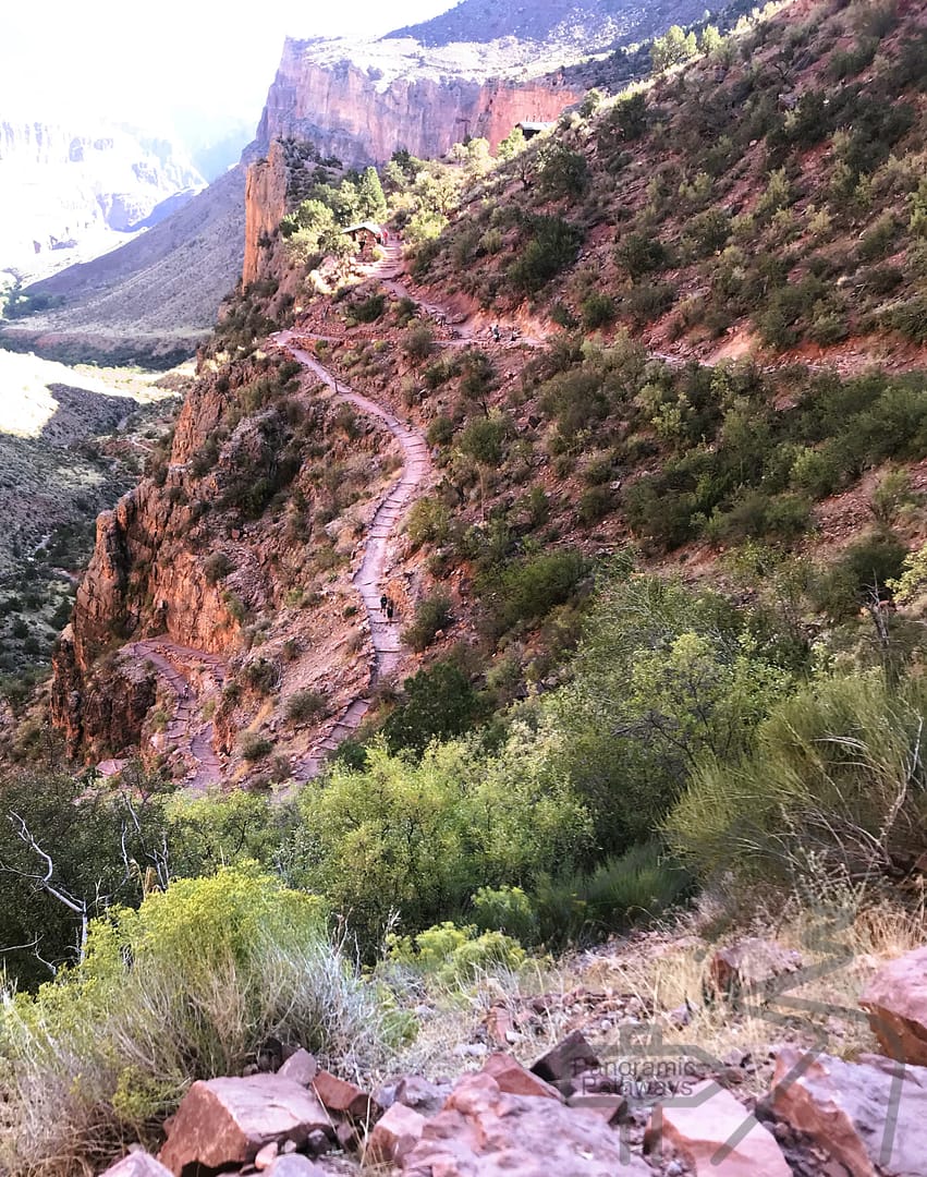 Switchbacks, Bright Angel Trail, Grand Canyon