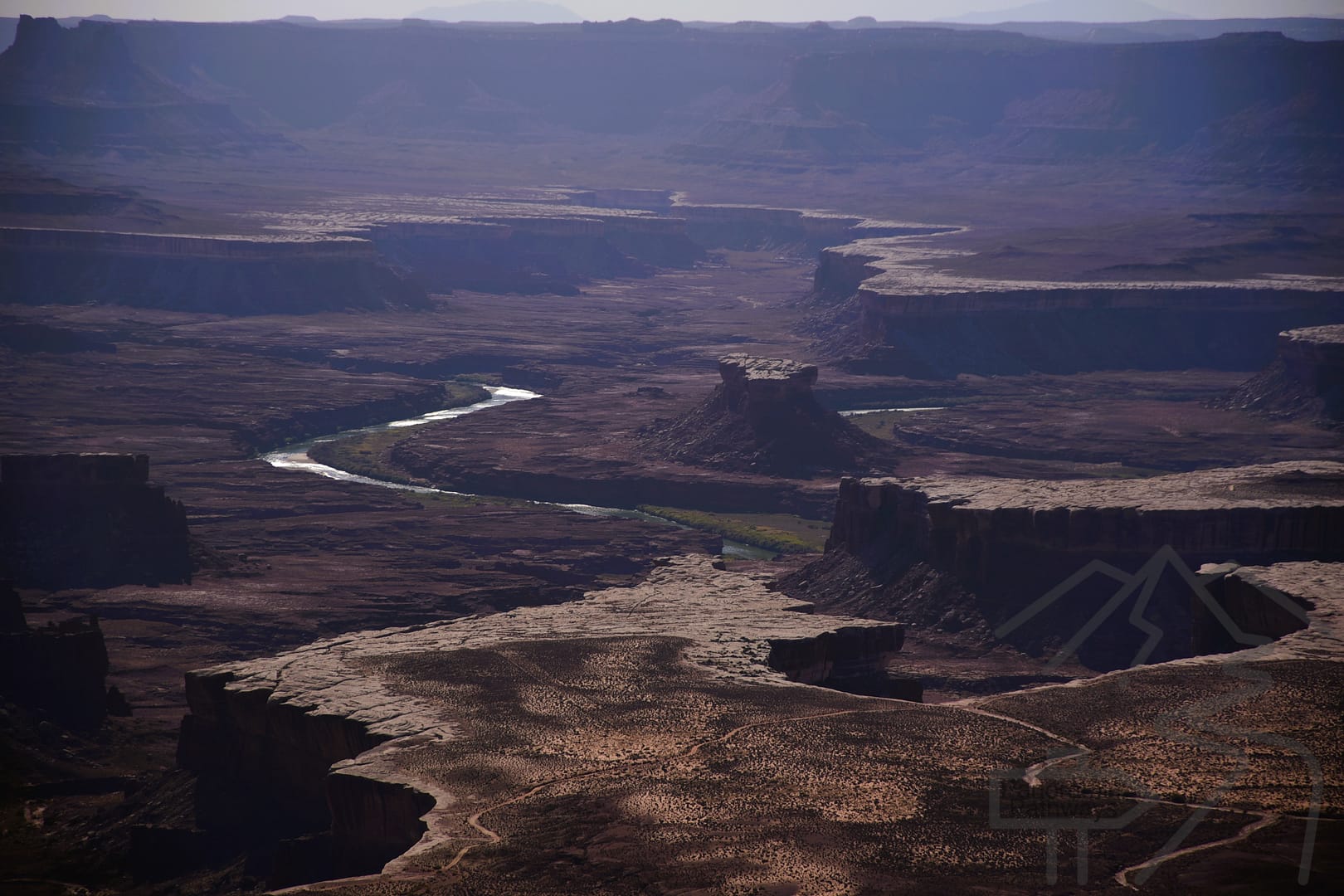 Green River Overlook, Island in the Sky, Canyonlands, Utah, View, Mesas