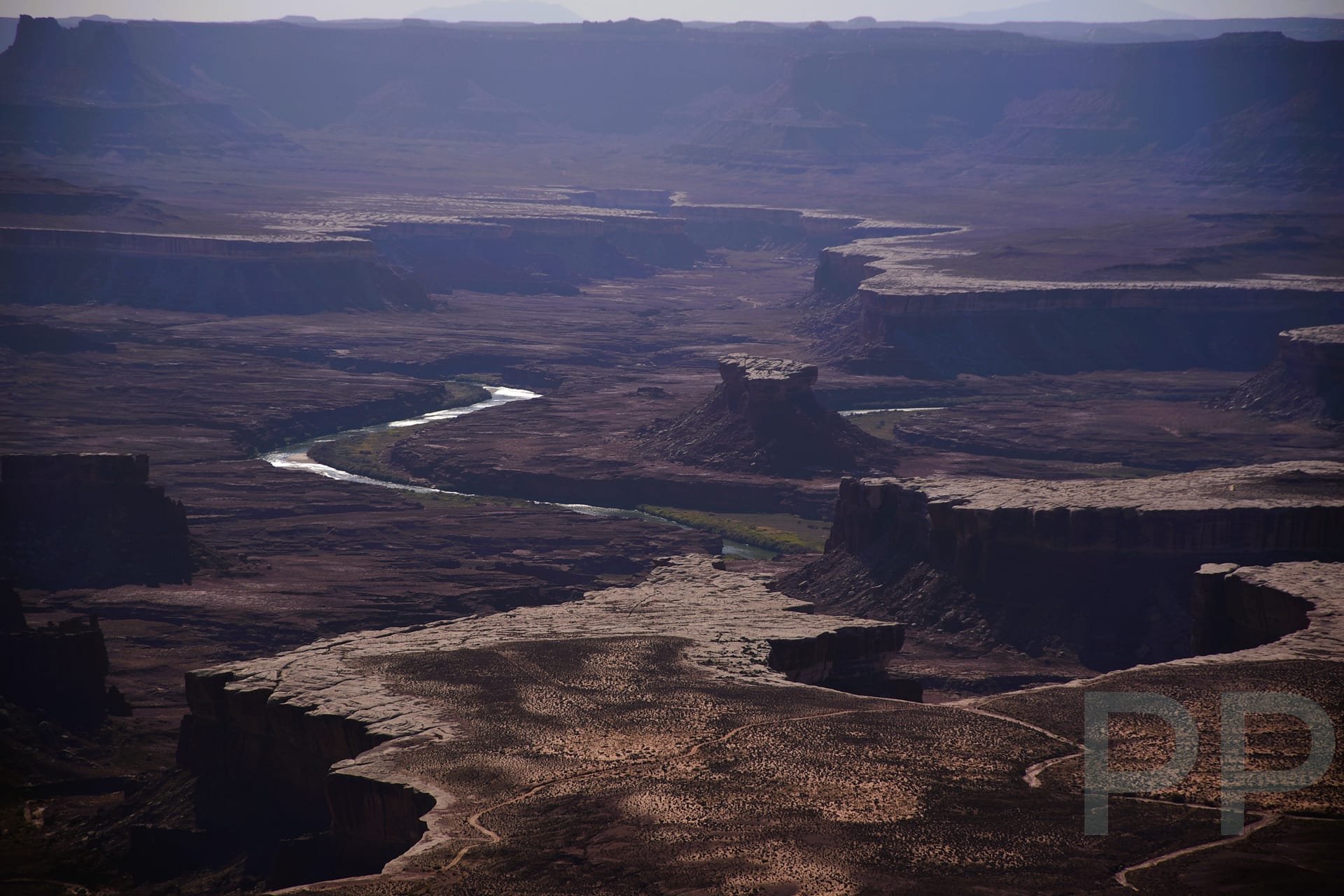 Green River Overlook, Island in the Sky, Canyonlands, Utah, View, Mesas