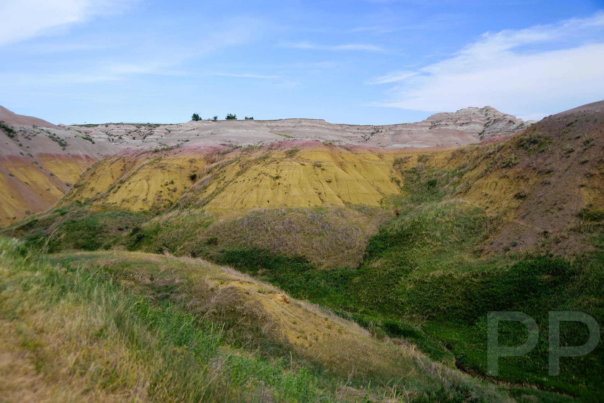 Yellow Mounds Overlook, Badlands National Park, South Dakota