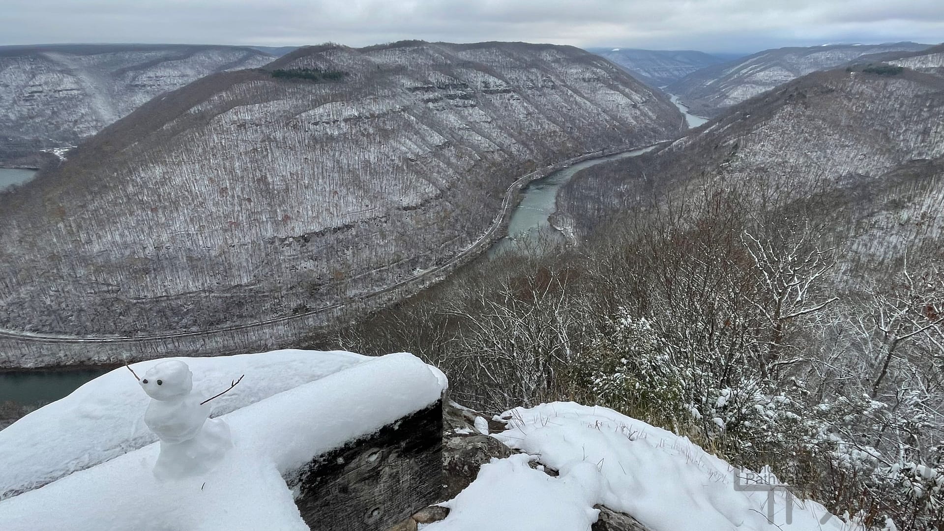 View from Grandview, New River Gorge