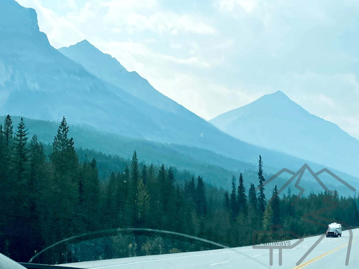 Kootenay National Park along the Windermere Highway