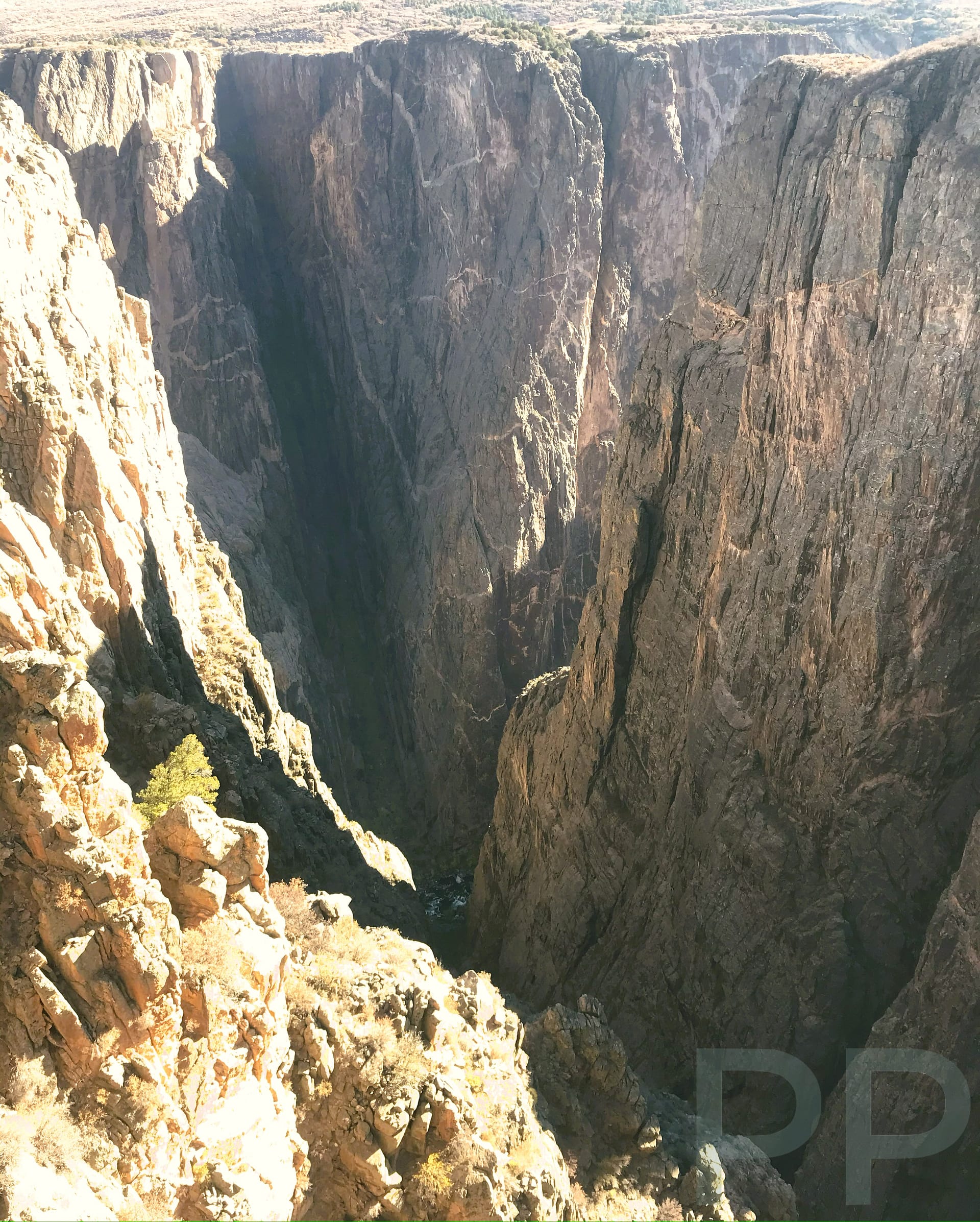 Rock Point Overlook, Black Canyon of the Gunnison, Colorado