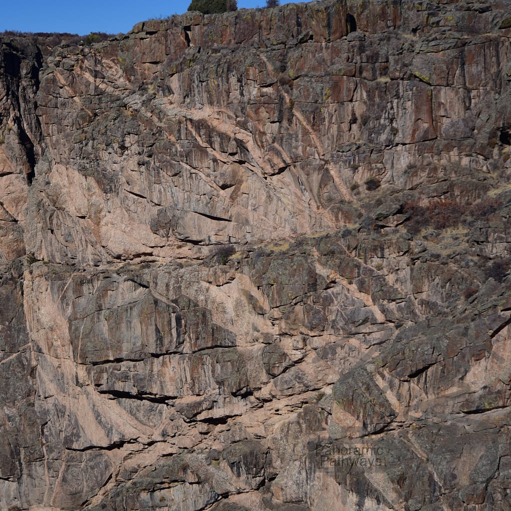 Devil's Lookout, South Rim, Black Canyon, Colorado 