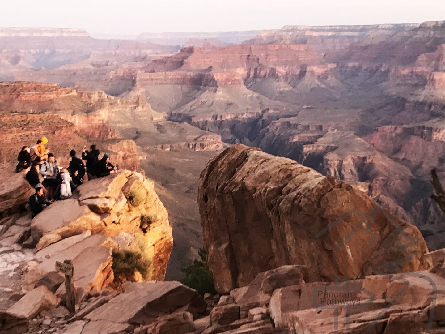 Ooh Ah Point, Photo Spot on the South Kaibab Trail, Sunrise, Grand Canyon