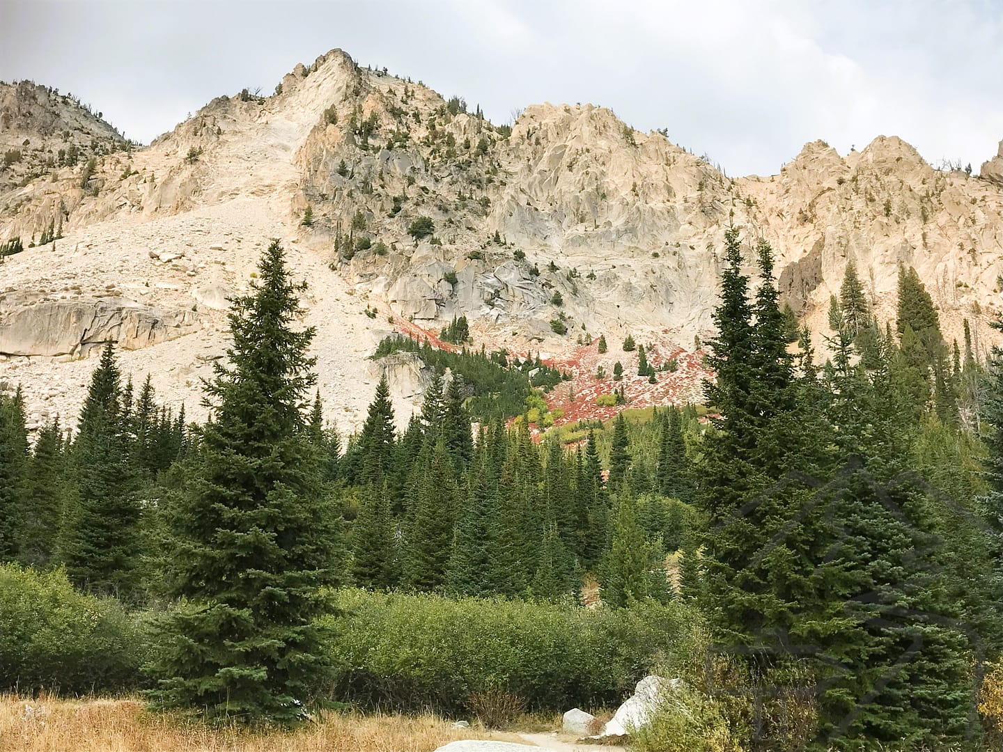 Sawtooth Mountains, Iron Creek to Sawtooth Lake Trail, Idaho