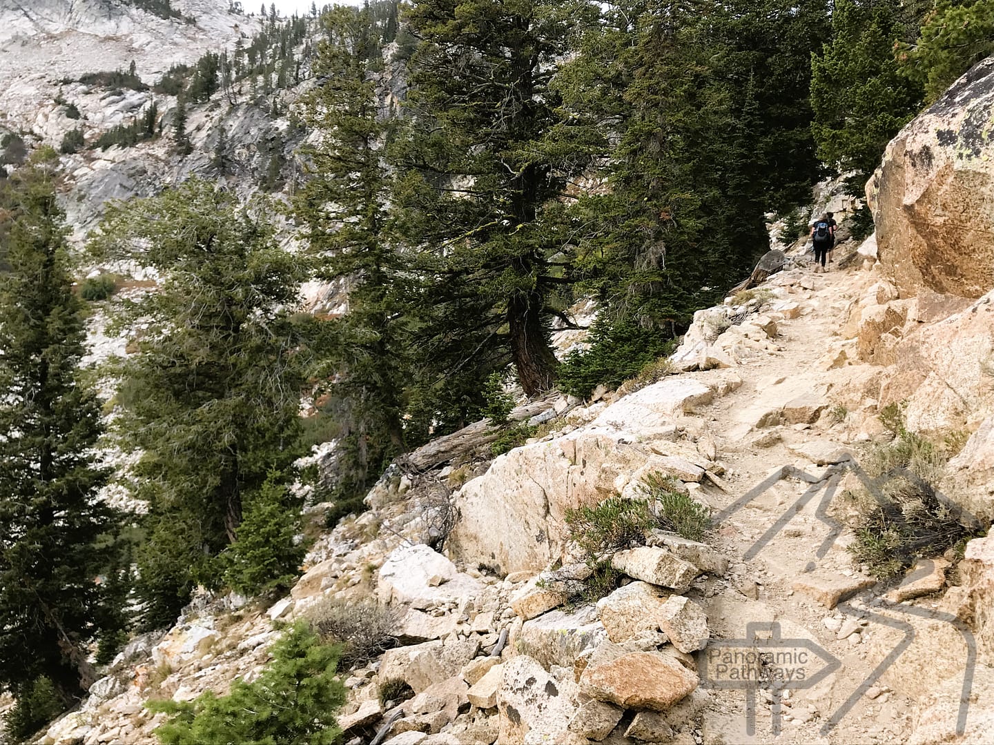 Sawtooth Mountains, Iron Creek to Sawtooth Lake Trail, Hiking, Idaho